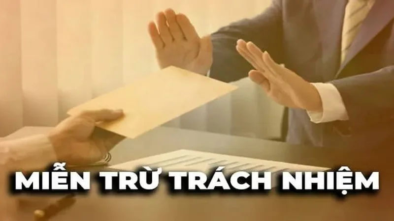 mien tru trach nhiem 2 Người chơi sẽ bị xử lý nếu vi phạm chính sách bảo mật