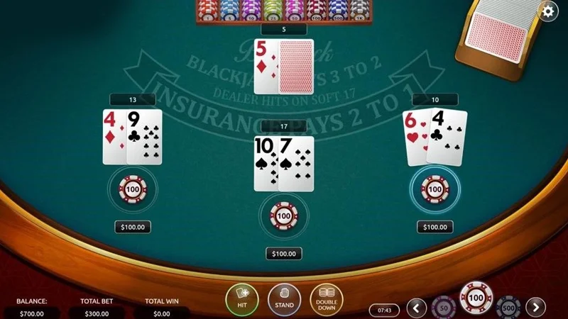 Blackjack trò chơi đánh bài đình đám nhất VIN BET 