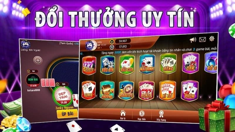 game bai doi thuong uy tin game bài